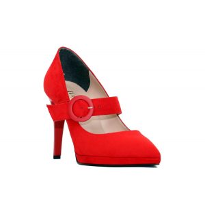 Ellen Shoes 16736 Red Pumps