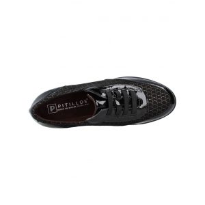 Γυναικεία Casual Παπούτσια Pitillos 1012 Μαύρο Δέρμα