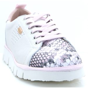 Γυναικείο Sneaker On Foot shoes 950 Λευκό – Ροζ Δέρμα