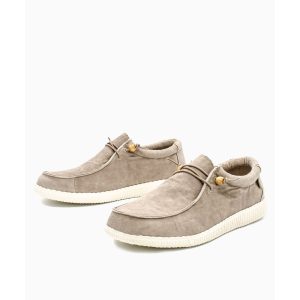 Walk In Pitas WP150-Wallaby Washed Beige Ανδρικά Μοκασίνια Ανατομικά