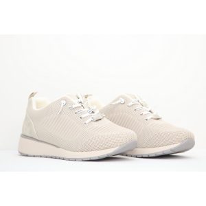 Γυναικεία Sneakers Treintas L-4164 Off White από Πανί με εσωτερική επένδυση Ανατομικά
